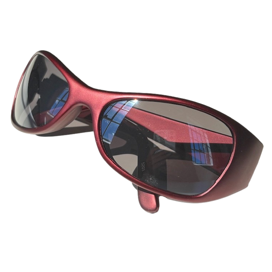 Bra Speed Metallic Burgundy Sunglasses