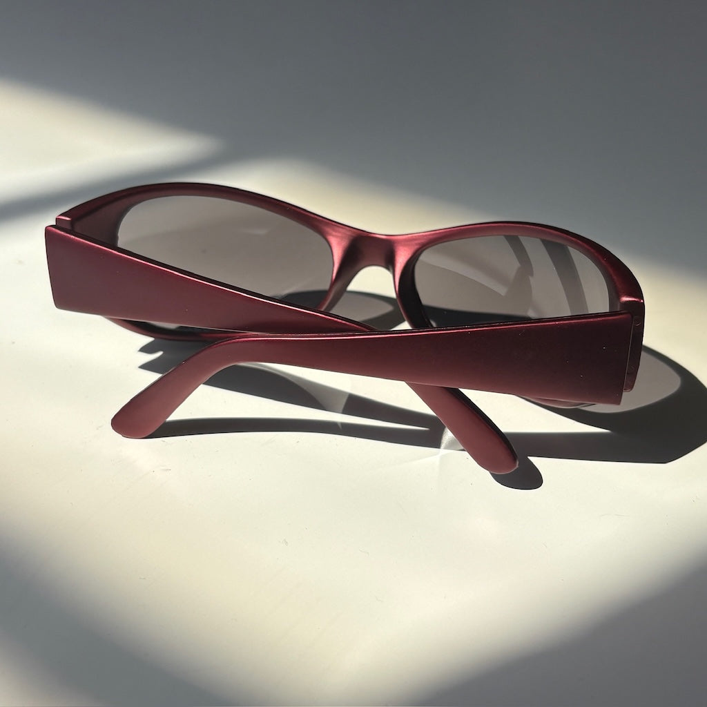 Bra Speed Metallic Burgundy Sunglasses