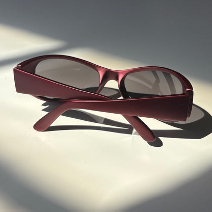 Bra Speed Metallic Burgundy Sunglasses
