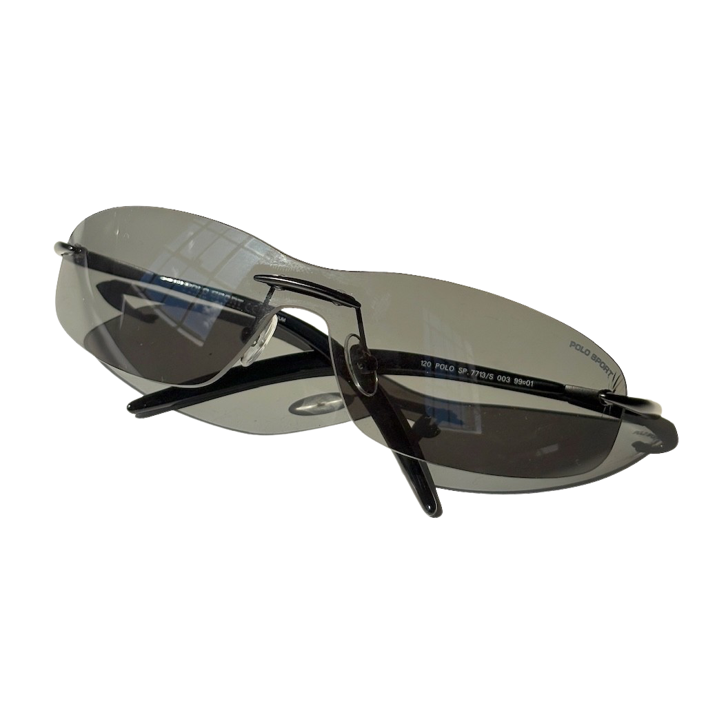 Vintage Polo Sport Y2K frameless Sunglasses