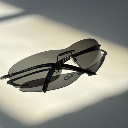 Vintage Polo Sport Y2K frameless Sunglasses