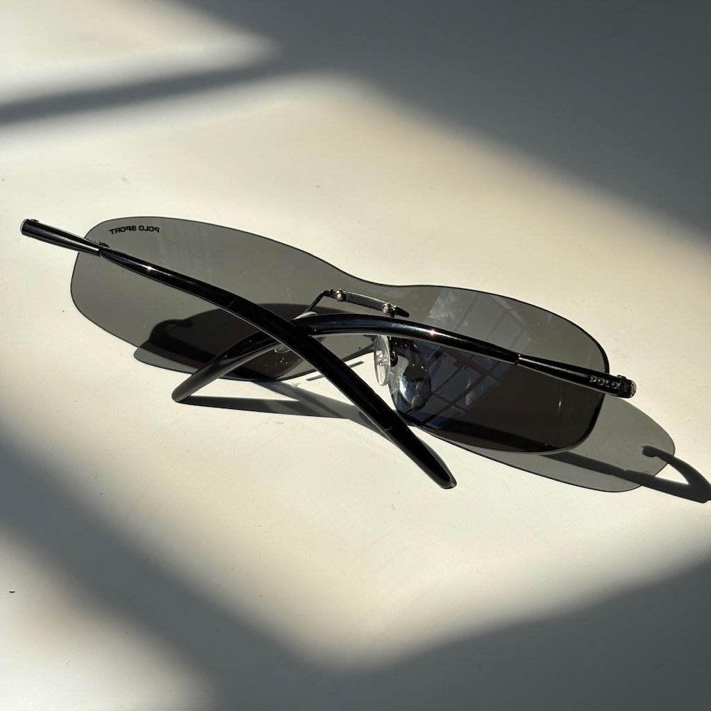 Vintage Polo Sport Y2K frameless Sunglasses