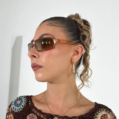 Brown Speed Dealer Skater Sunglasses