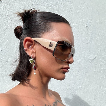 Deadstock Ralph Lauren Sunglasses Beige brown