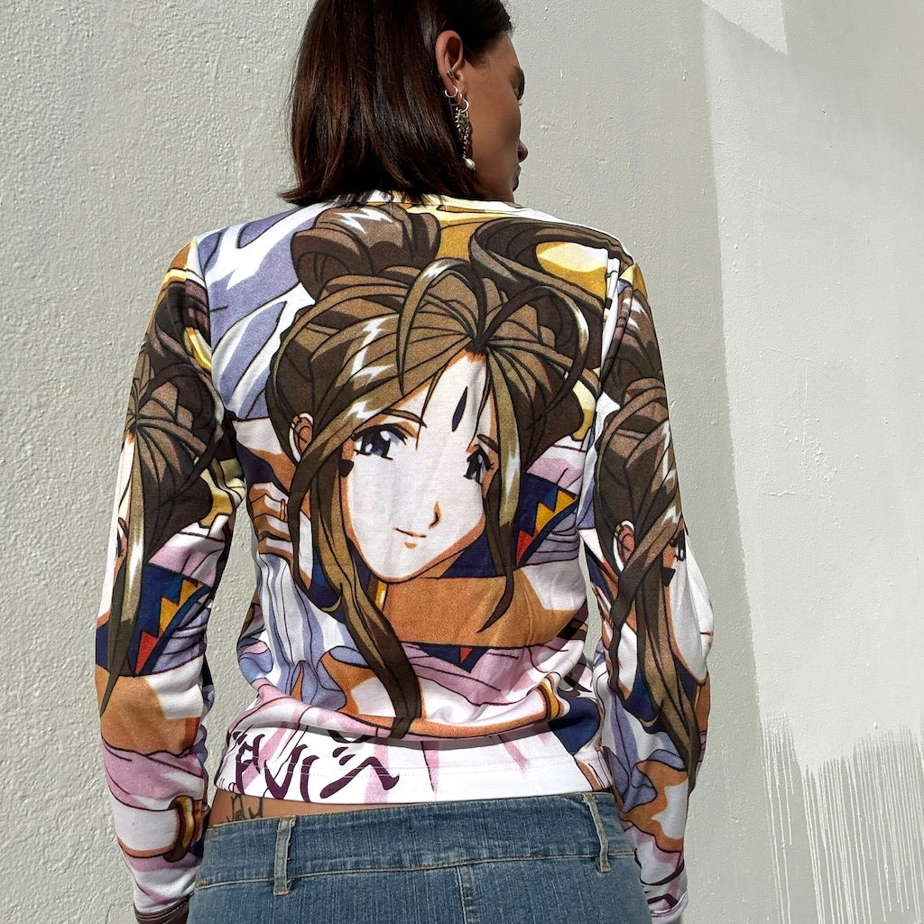 WORK 90s Belldandy Anime Long Sleeve
