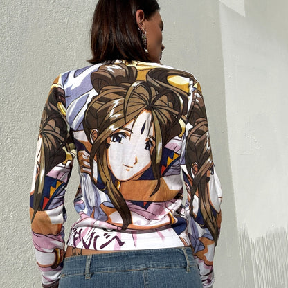 WORK 90s Belldandy Anime Long Sleeve