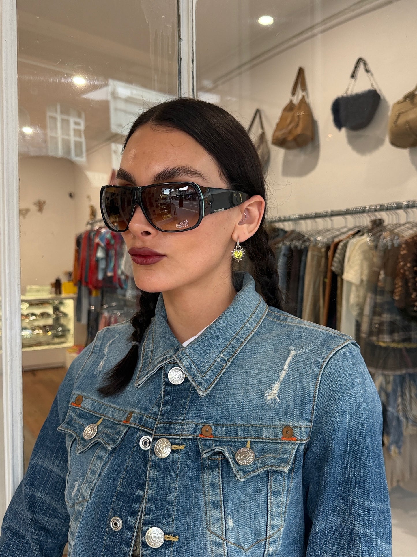 Chunky Brown Paul Frank Sunglasses