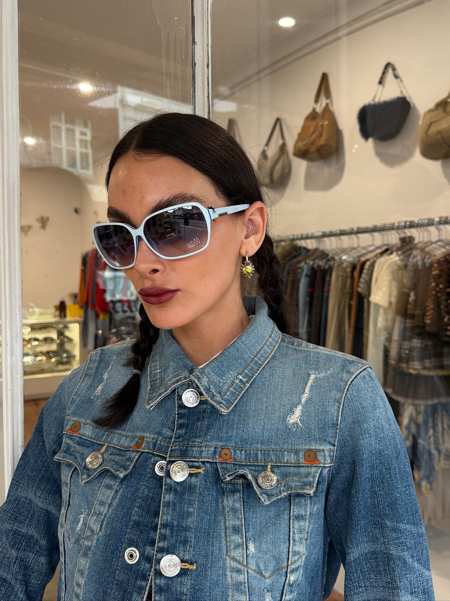 Pastel Blue Paul Frank Sunglasses