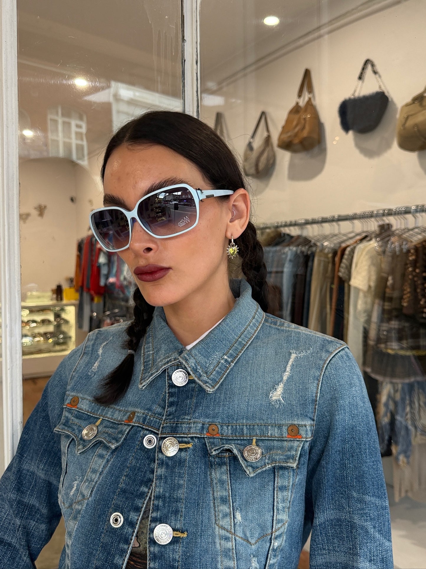 Pastel Blue Paul Frank Sunglasses