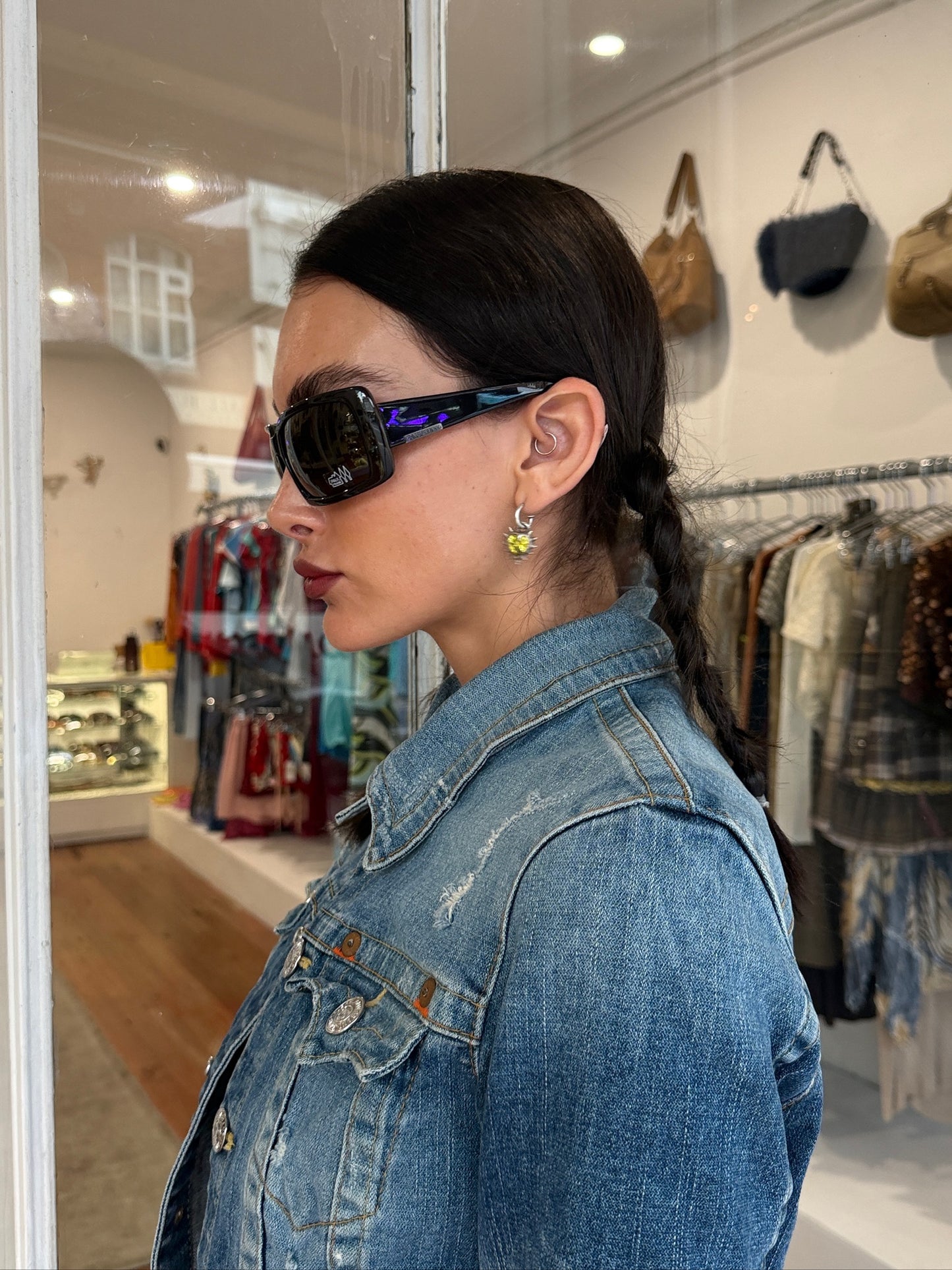 Black Rectangle Paul Frank Sunglasses
