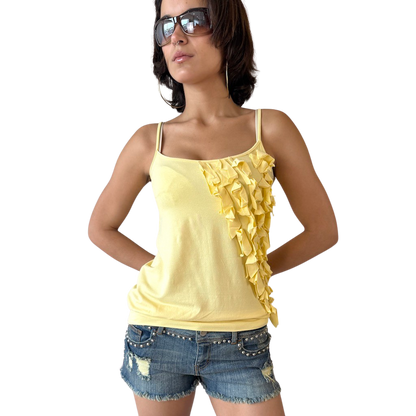 Butter yellow deadstock Cami Top