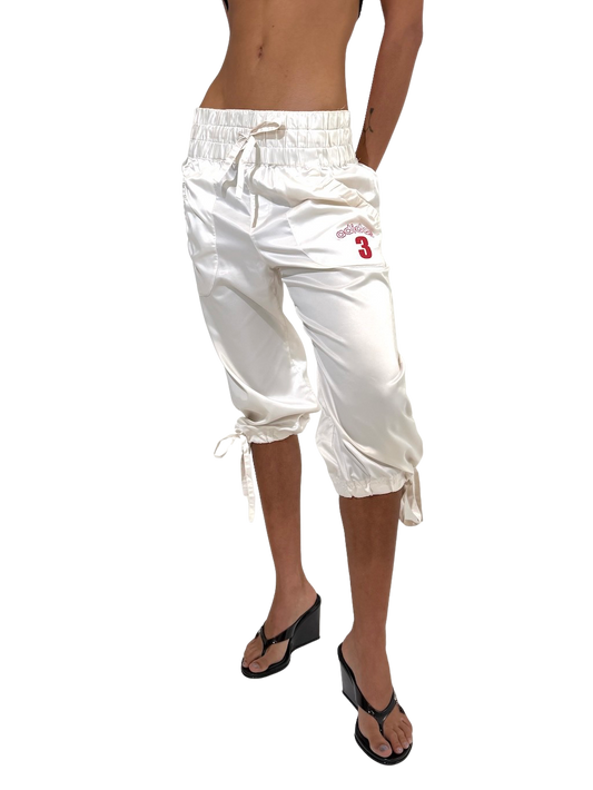 Rare Sateen Adidas Capri