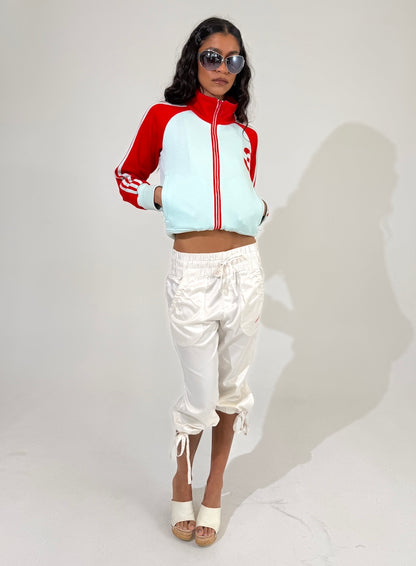 Vintage Sky Adidas Zip Up