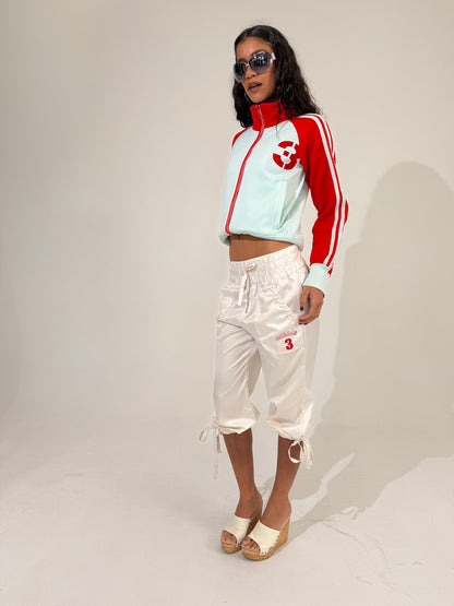 Vintage Sky Adidas Zip Up