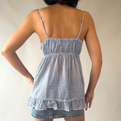 Stripe Baby Doll Top