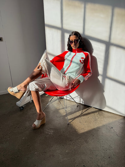 Rare Sateen Adidas Capri