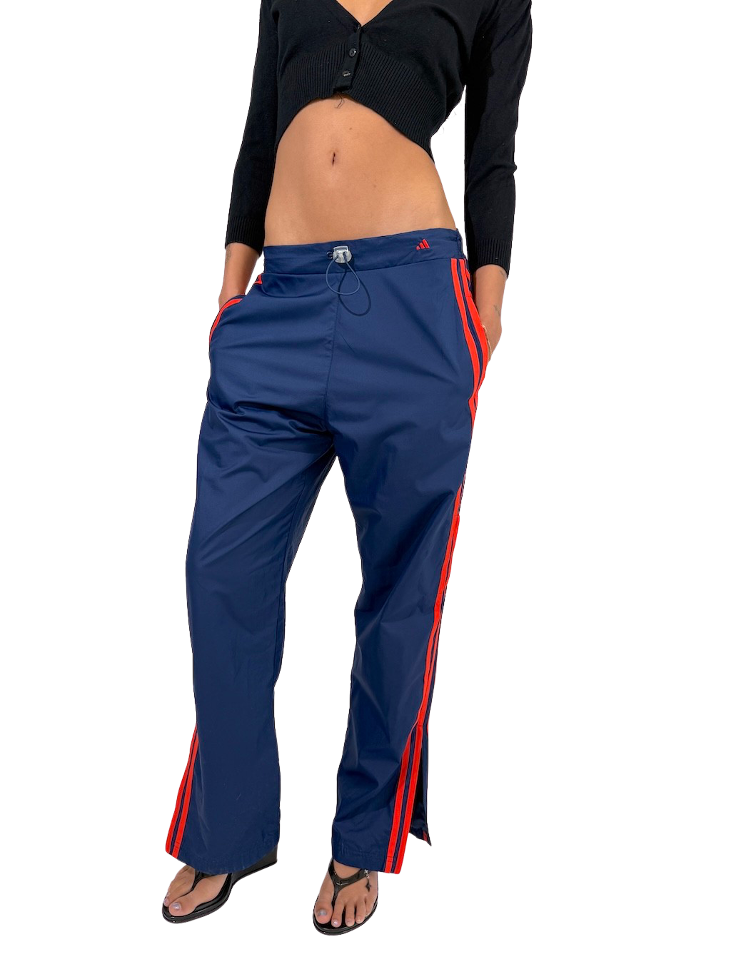 Tech Navy Red Adidas Track pants