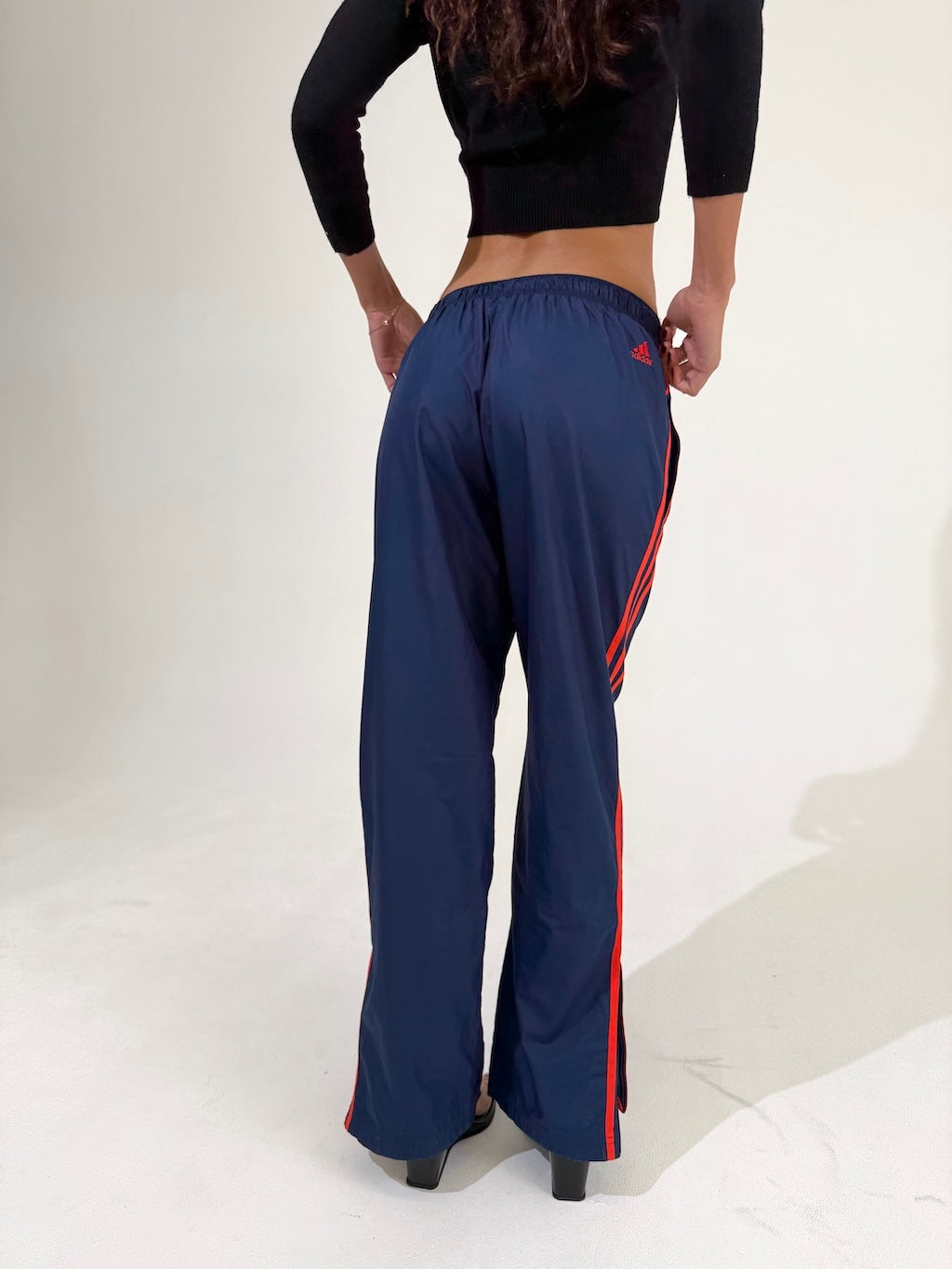 Tech Navy Red Adidas Track pants
