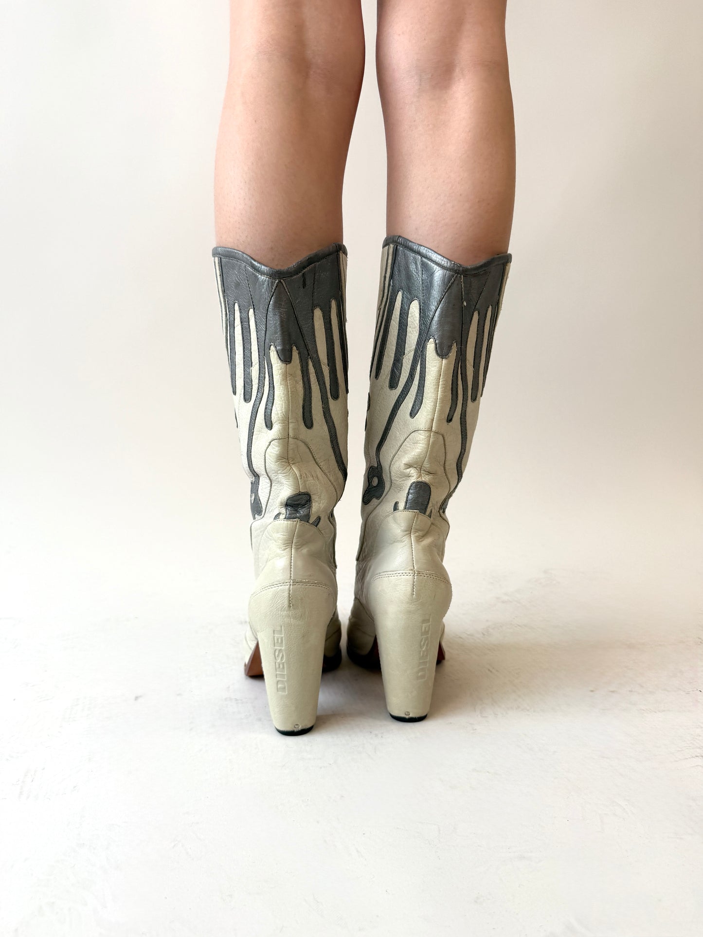 Y2K Diesel Cowgirl Boots
