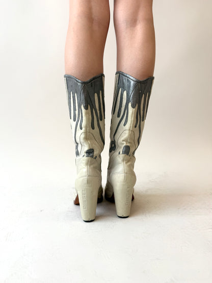 Y2K Diesel Cowgirl Boots