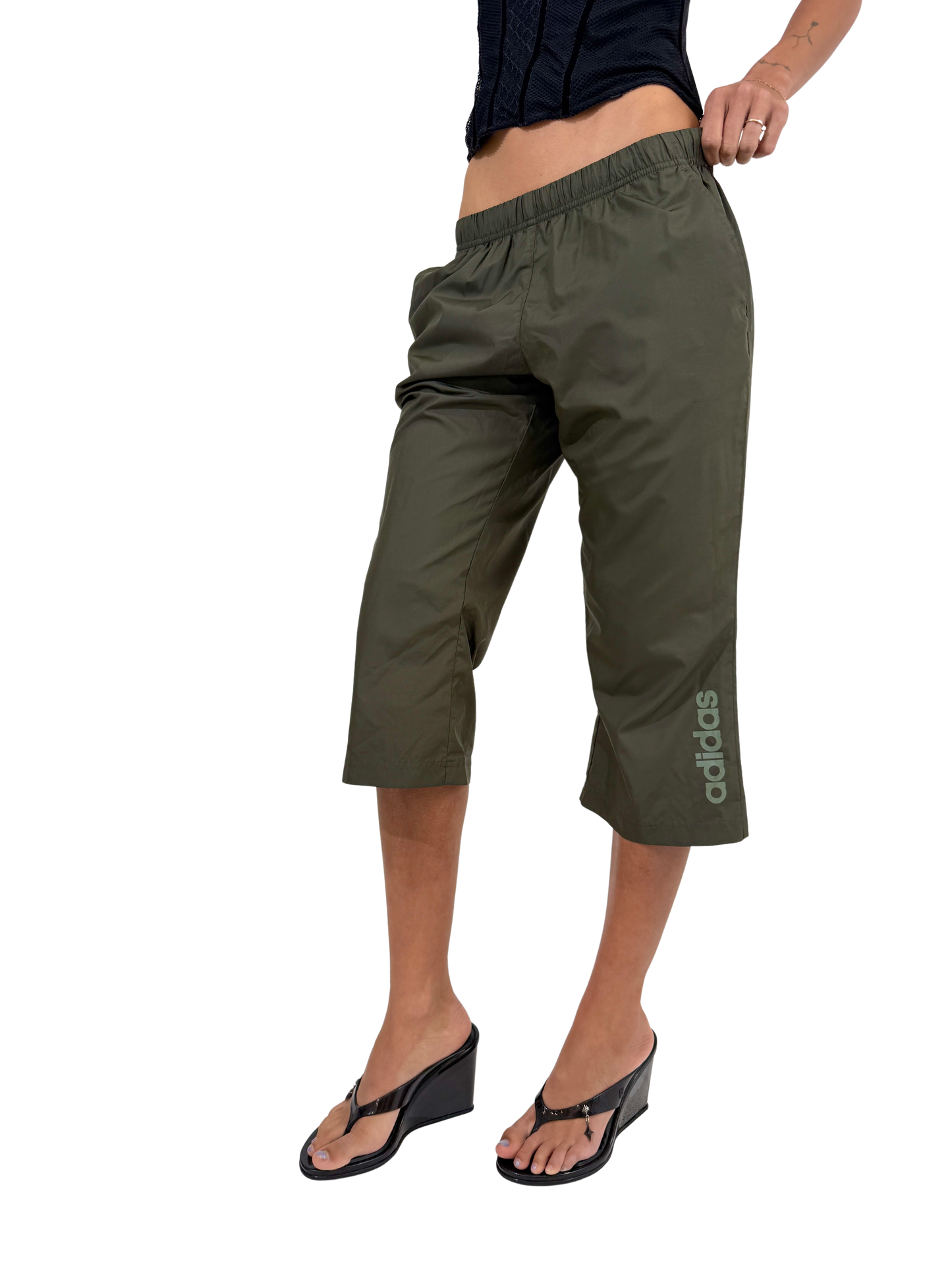Khaki Adidas Capri