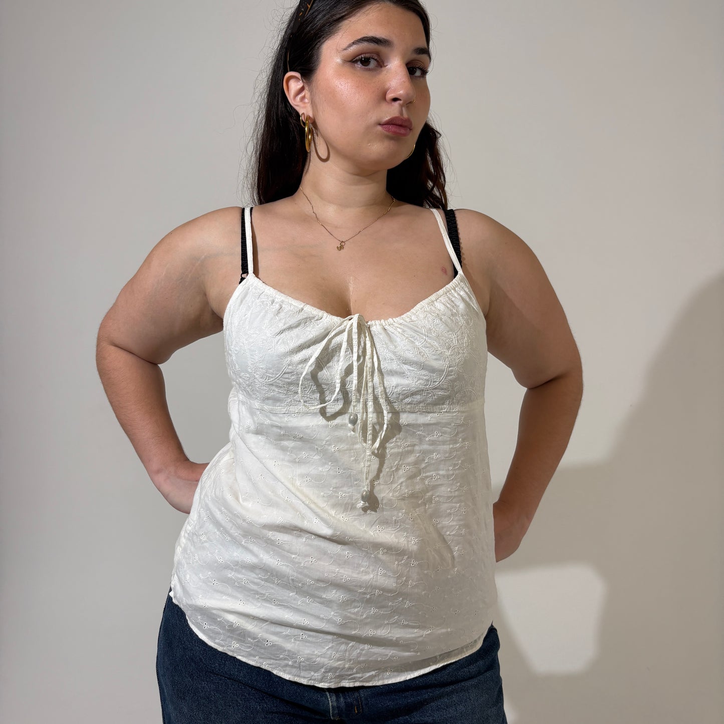 Cotton Broderie Esprit Top