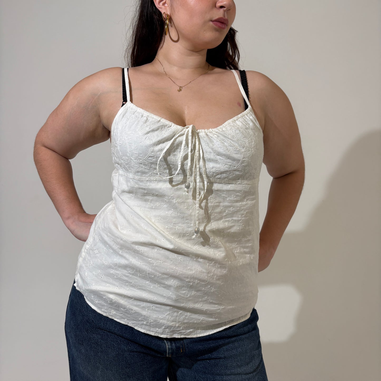 Cotton Broderie Esprit Top