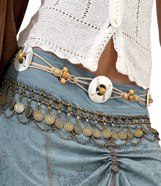 Shell & Woodern Belt