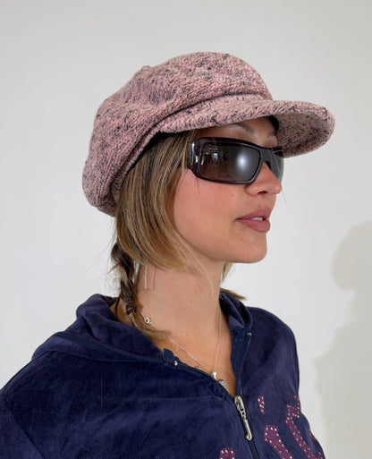 Pink Baker Boy Page Boy Hat