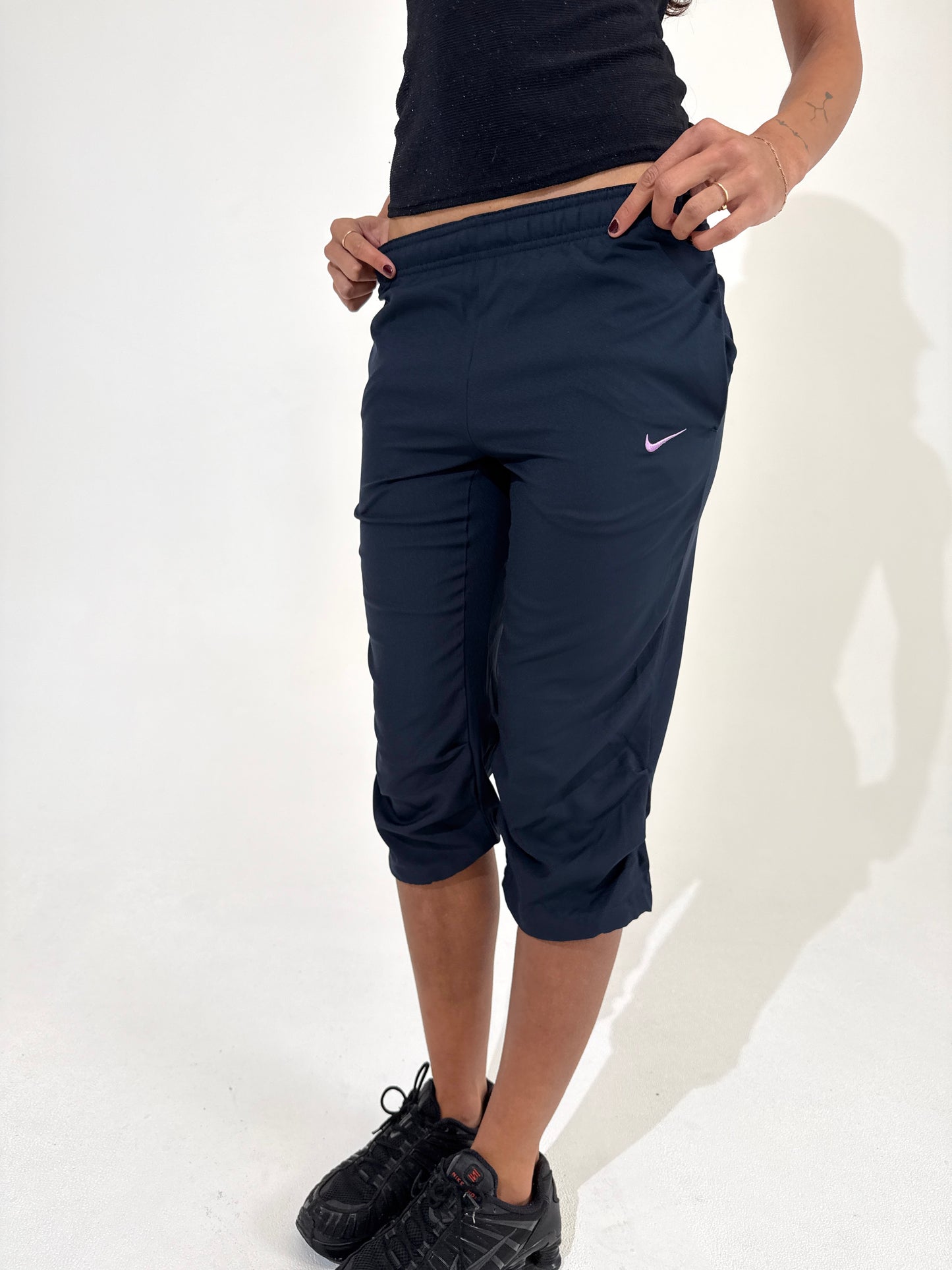 Navy Nike Capris