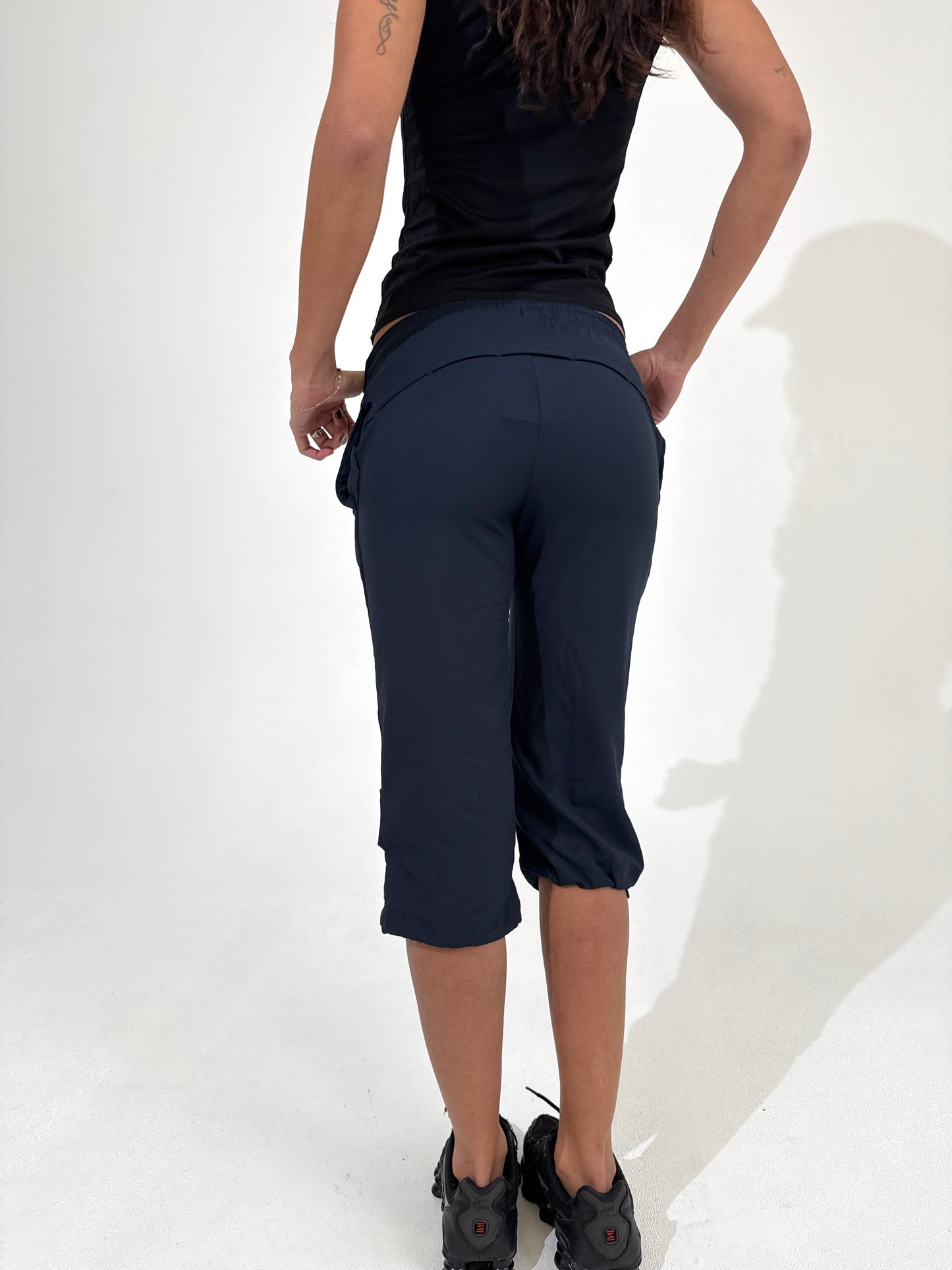 Navy Nike Capris