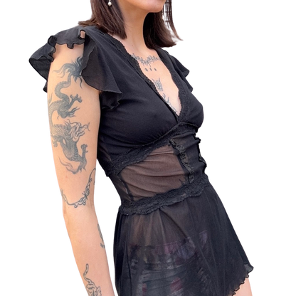 Baby Mesh Lace Top