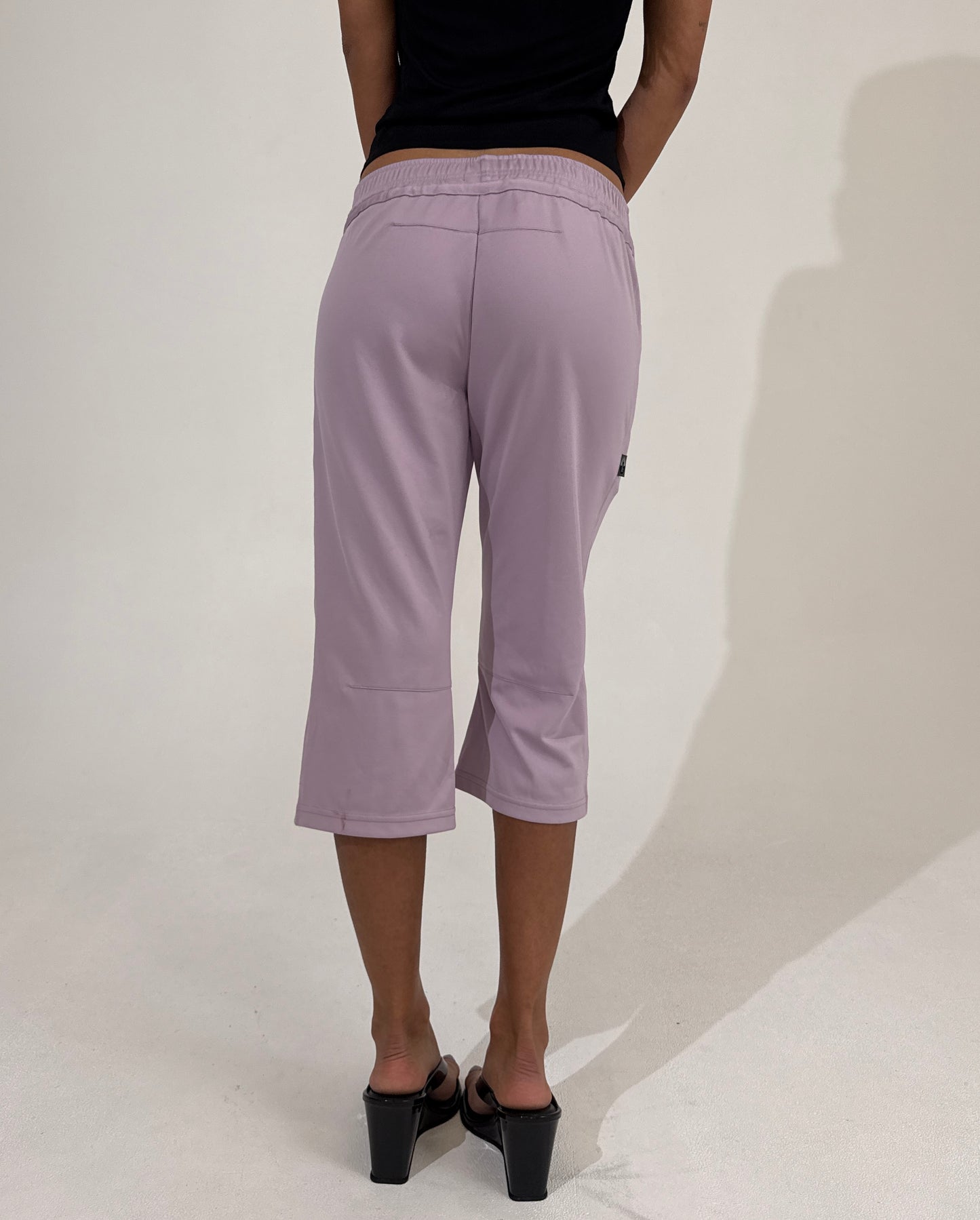 Lilac Adidas Capri