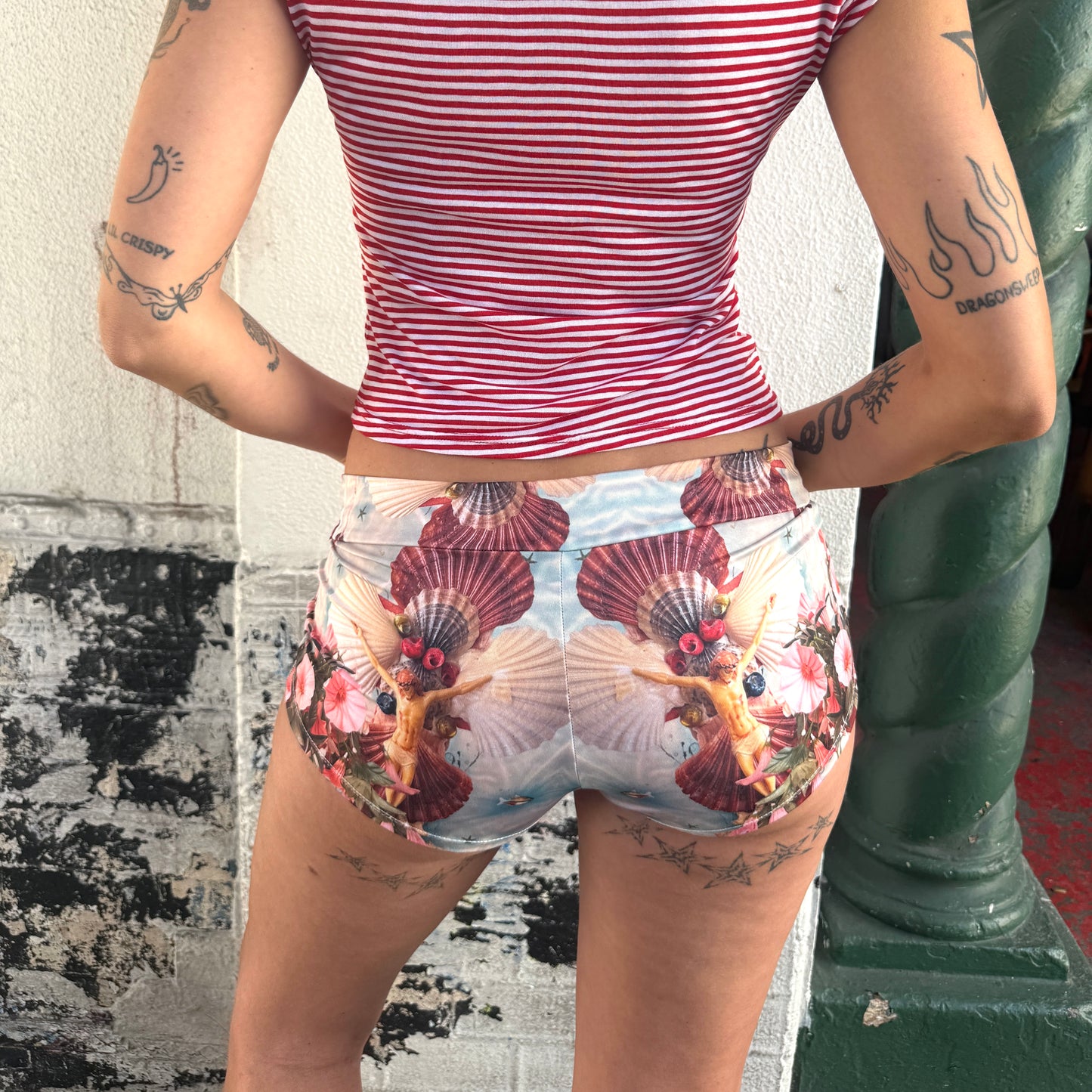 Merman Jesus Short Shorts