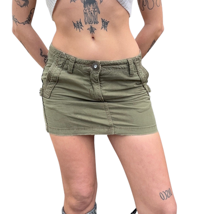 Casual Cargo Mini Skirt