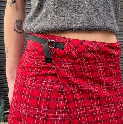 Tartan Aline Mini Skirt