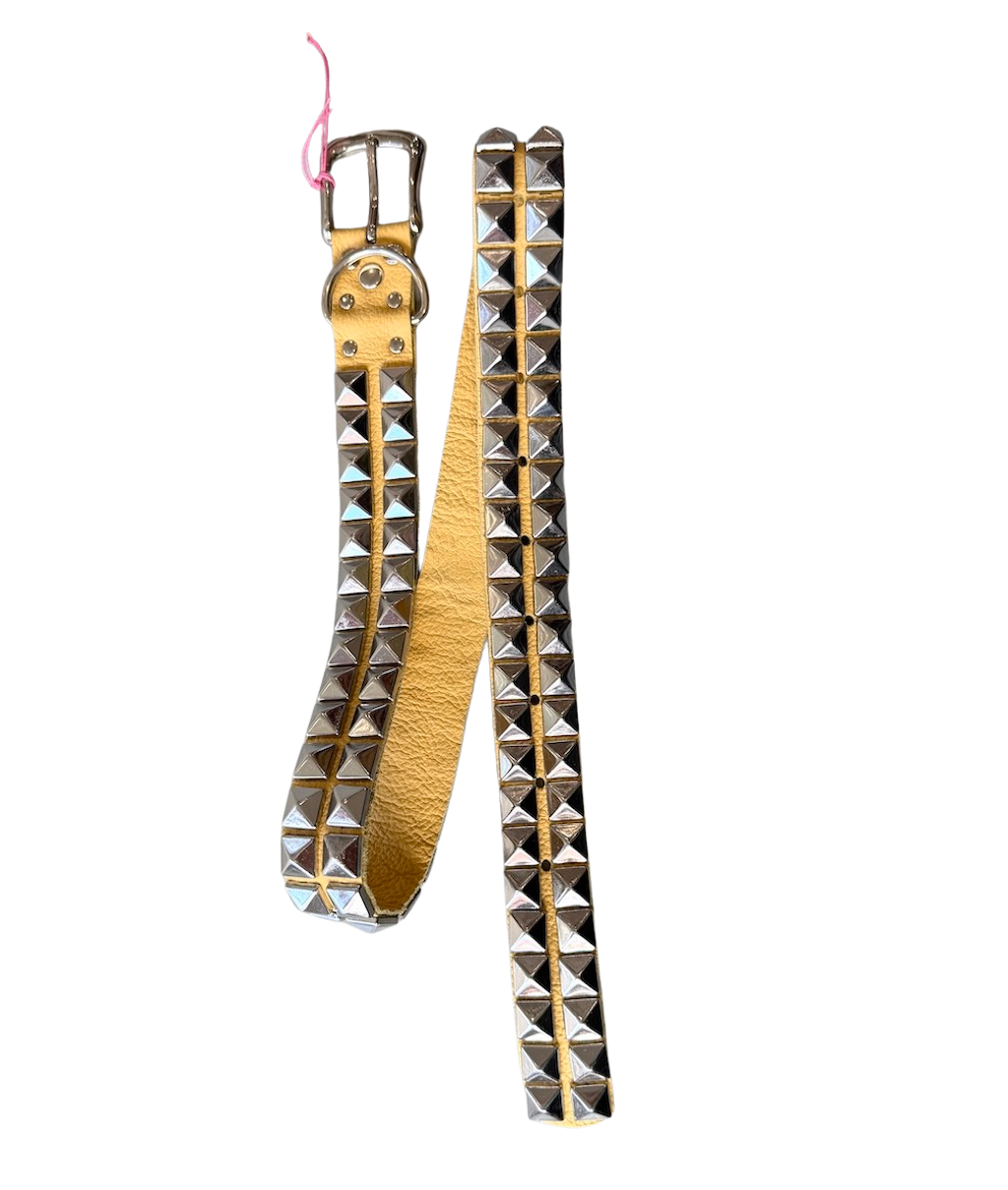 Butter Spike Stud Belt