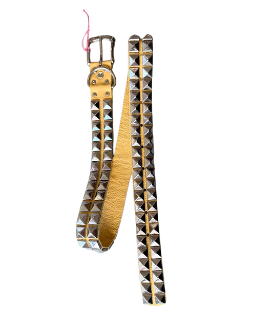 Butter Spike Stud Belt