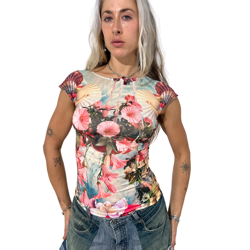 Scoop Merman Jesus Tee