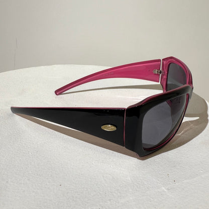 Babe 2000s Dark Oversized Sunglasses