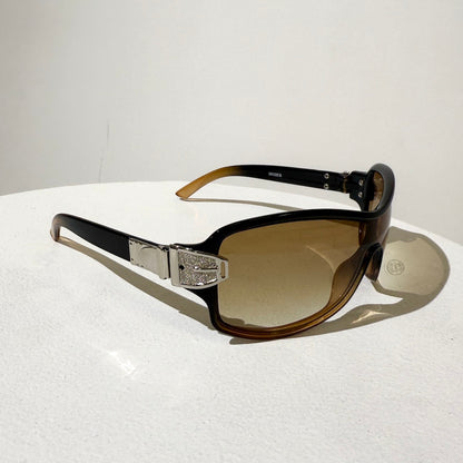 Buckle Gradient 2000s Sunglasses