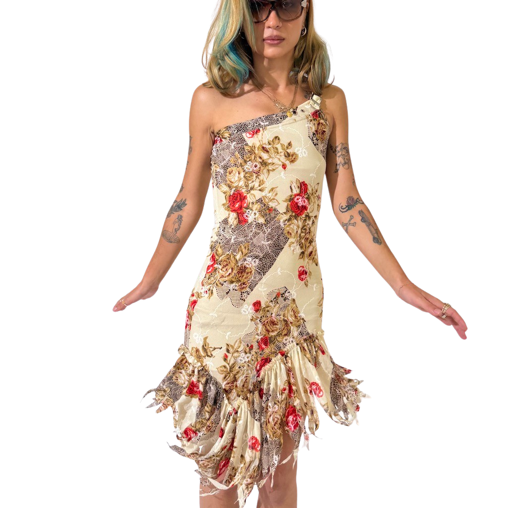 Buckle Fairy Y2K Printed Dress