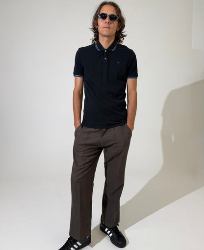 2000s Brown Plaid Pants