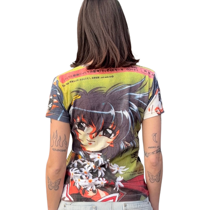 90s Anime Daisy Tee