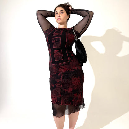 Incredible Mesh Maxi Dress