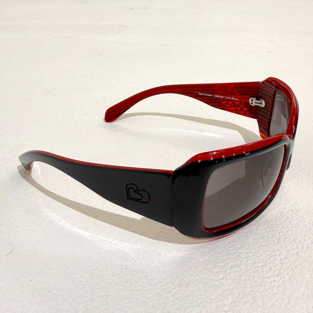 Maui Maui Vintage Y2K Large Wrap Sunglasses