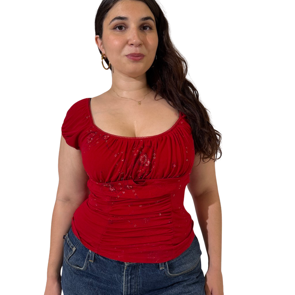 Sweet Heart Off Shoulder Top