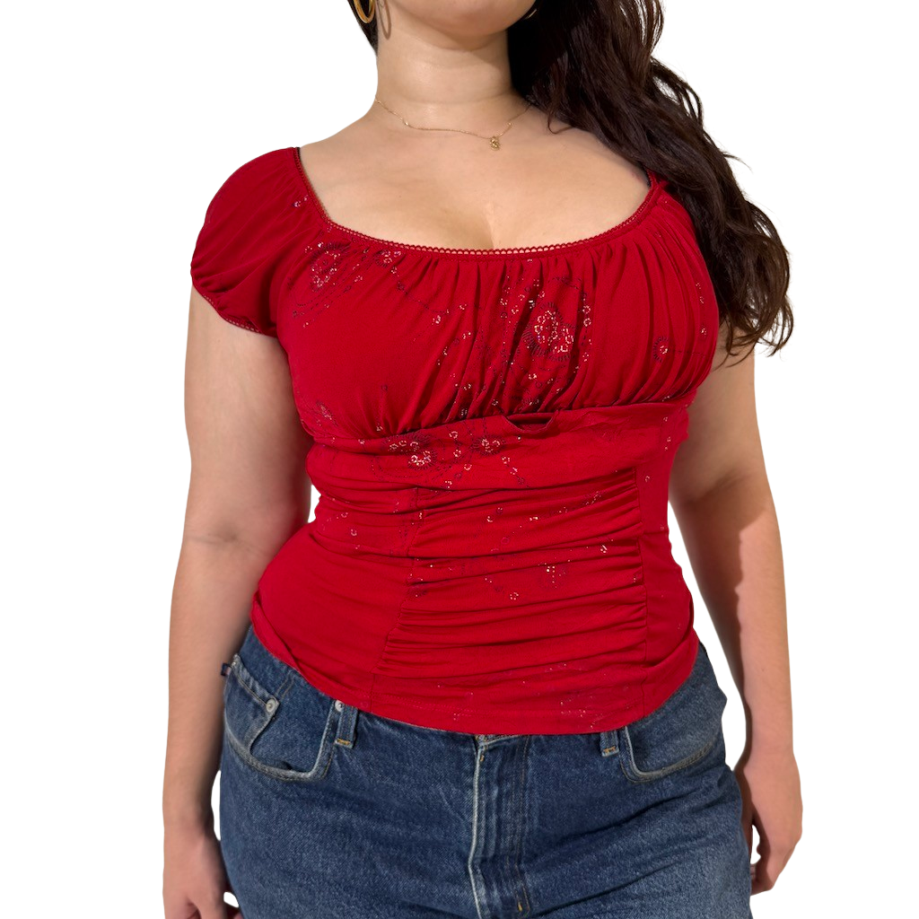 Sweet Heart Off Shoulder Top