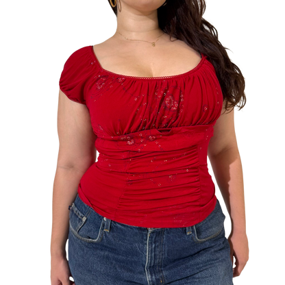 Sweet Heart Off Shoulder Top