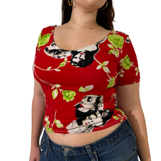 Pop Art Graphic Baby Tee